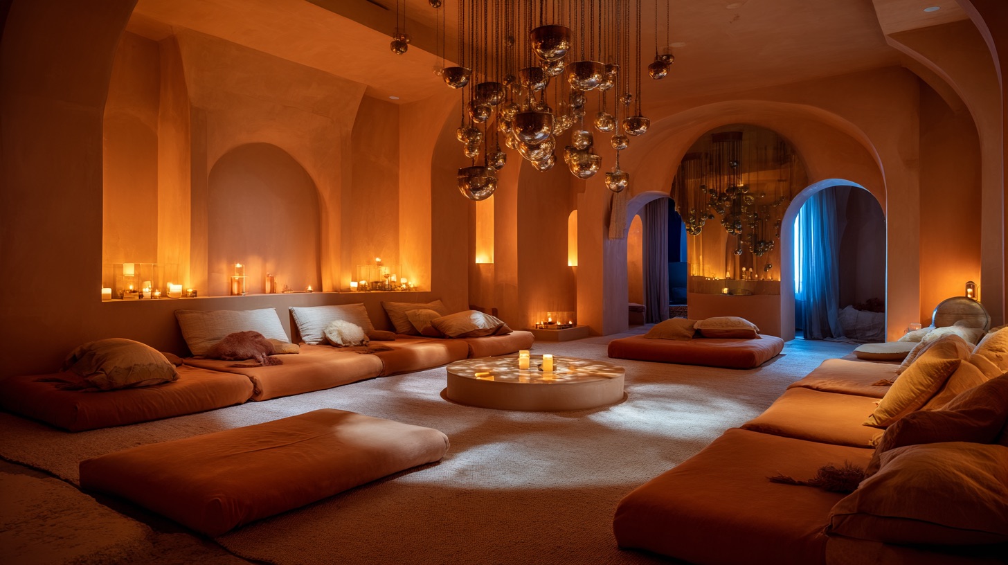 Meditation lounge at Hōtuh