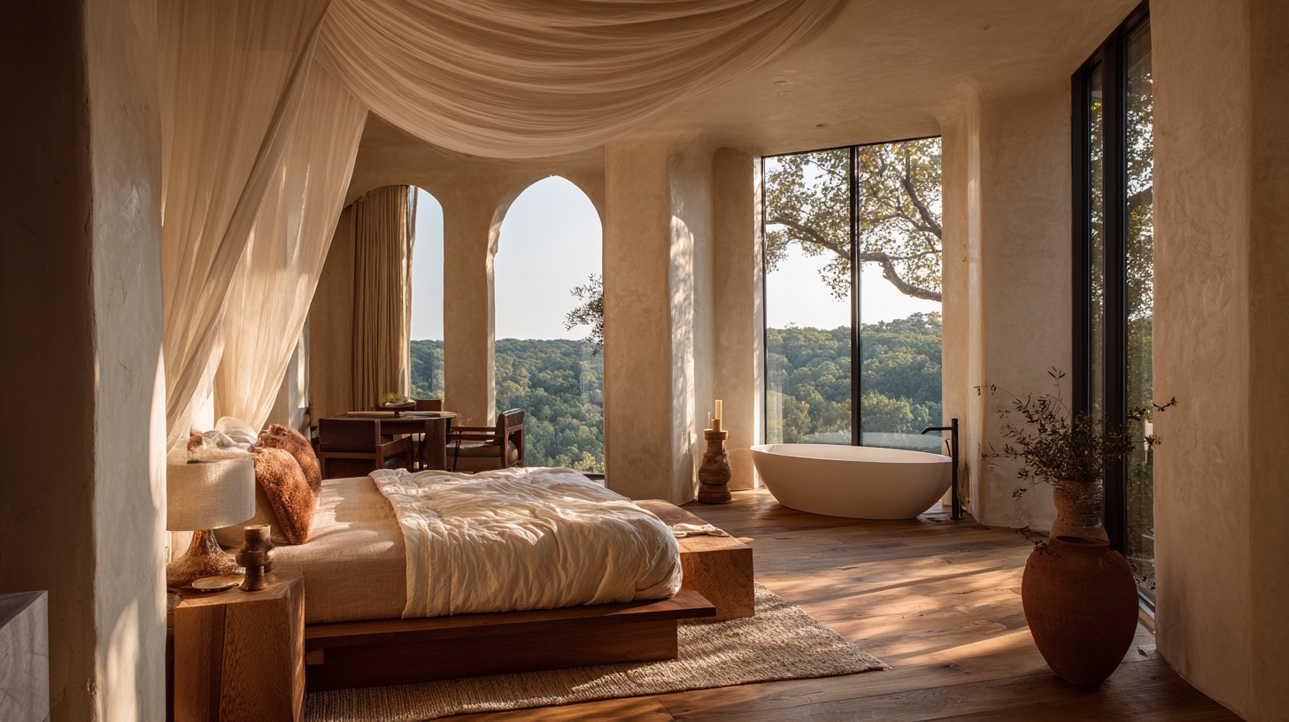 Canopy guest suite at Hōtuh
